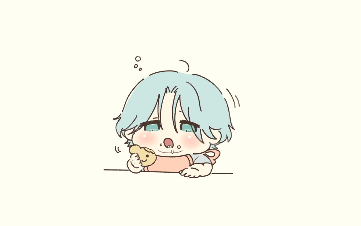 「食欲とねむみのはざまのばぶ❄ 」|🐸女々男🐸のイラスト