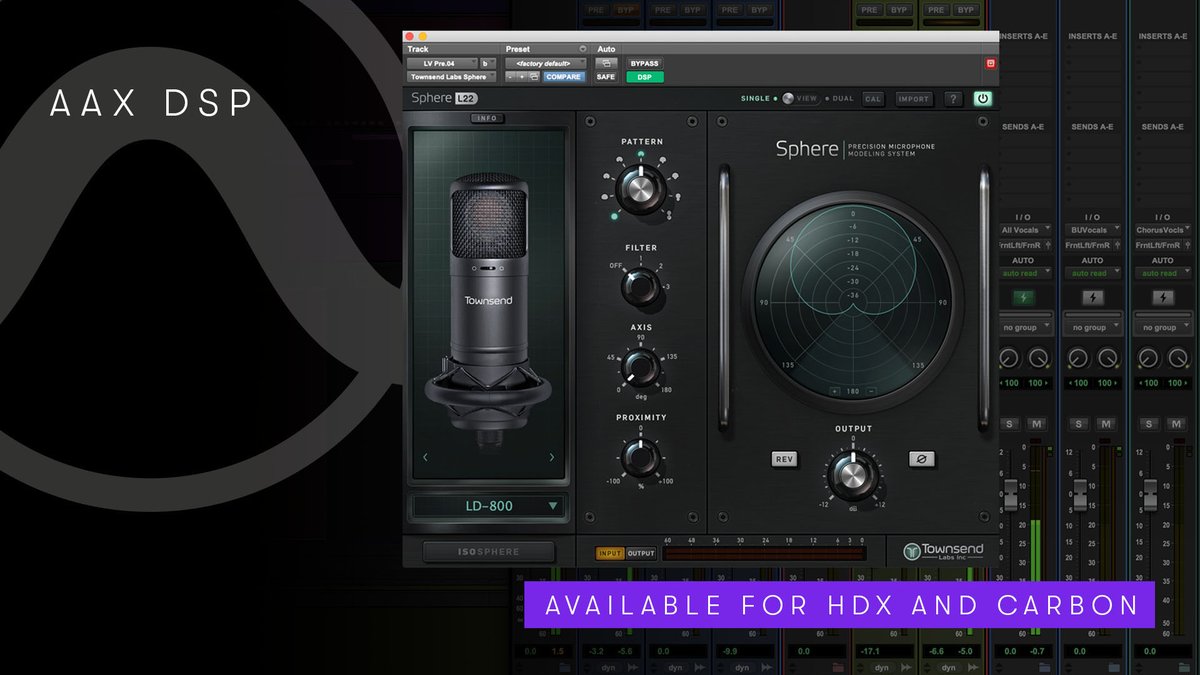 AvidProTools's tweet image. Hear the world’s best microphone modeling in real-time with @townsendlabs&apos; Sphere AAX DSP plug-in

▶️ bit.ly/2Qo8Cow
Available as AAX DSP for HDX and Carbon

#aaxpluginpick #aax #dsp #sphere #micrphone #plugins #protools #music #avid