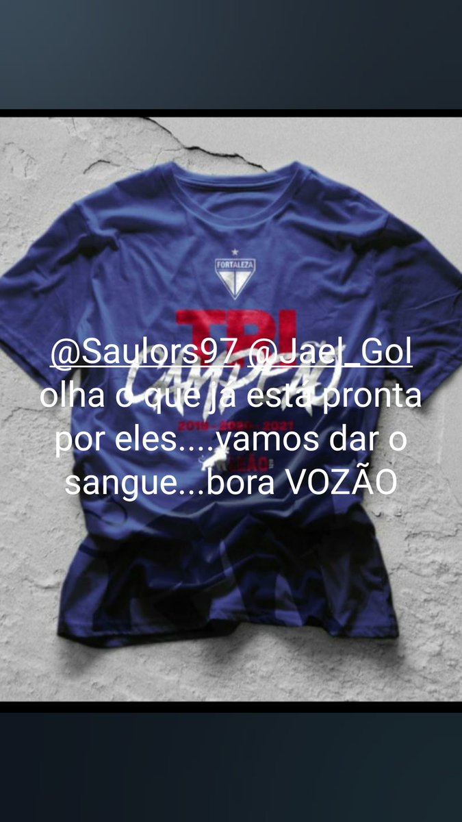 Bora <a href="/Saulors97/">Saulo Mineiro 🇧🇷</a> <a href="/Jael_Gol/">Jaeloficial09</a> <a href="/CearaSC/">Ceará Sporting Club</a>  dar o sangue... Já estão com a festa armada.