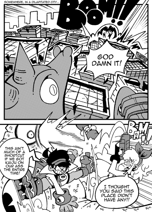 Bun and the gang run into some trouble while on a delivery 

(1/3) 