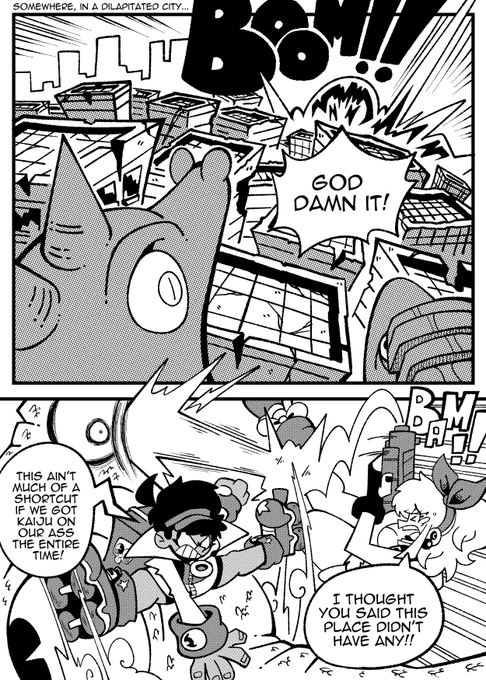 Bun and the gang run into some trouble while on a delivery 

(1/3) 