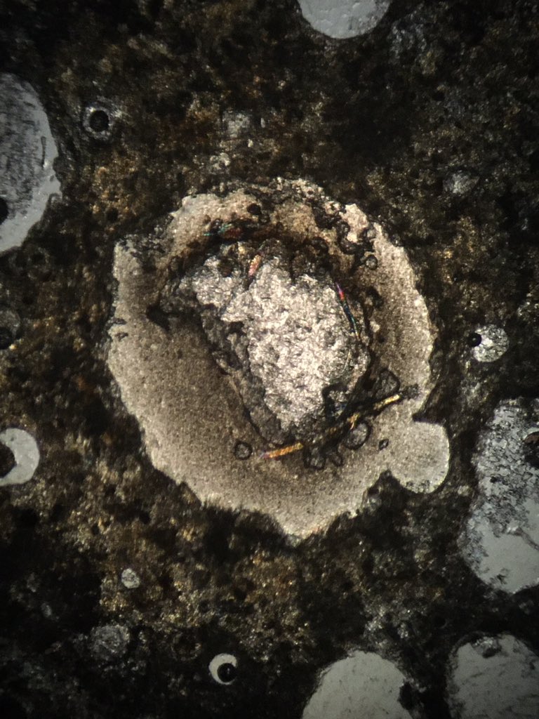 PavelCrater's tweet image. New thin section for lunar exploration. Polarized shot #meteoritecollection 
#lunarmeteorite #meteorite #moonrock #RedRock #lunar #raremeteorite #thinsection #lunarglass #spacedevelopmentfund #moon