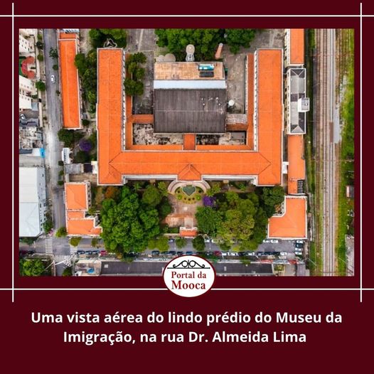 PortaldaMooca's tweet photo. Uma vista aérea do lindo prédio do Museu da Imigração, na rua Dr. Almeida Lima
📷 @cameraqueavoa
#mooca #amoamooca #soudamooca #bairrodamooca #moocabello #portaldamooca #moocabello #spdavez #cooletivo https://t.co/ti0keq7DPC