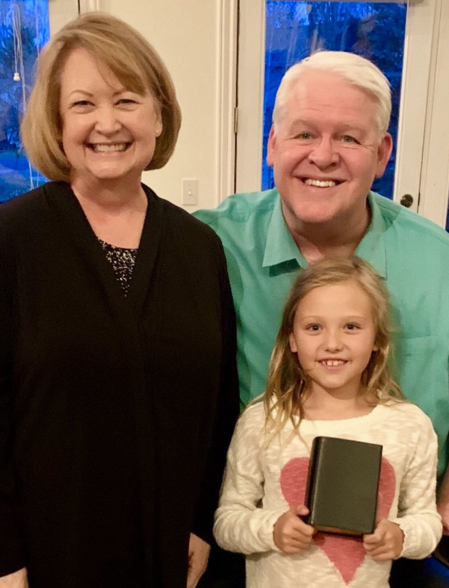 My wonderful wife Janett celebrates her 70th Birthday today. We are so blessed to have her in our lives. (We are pictured here with our granddaughter Aspen on her 8th Birthday.)