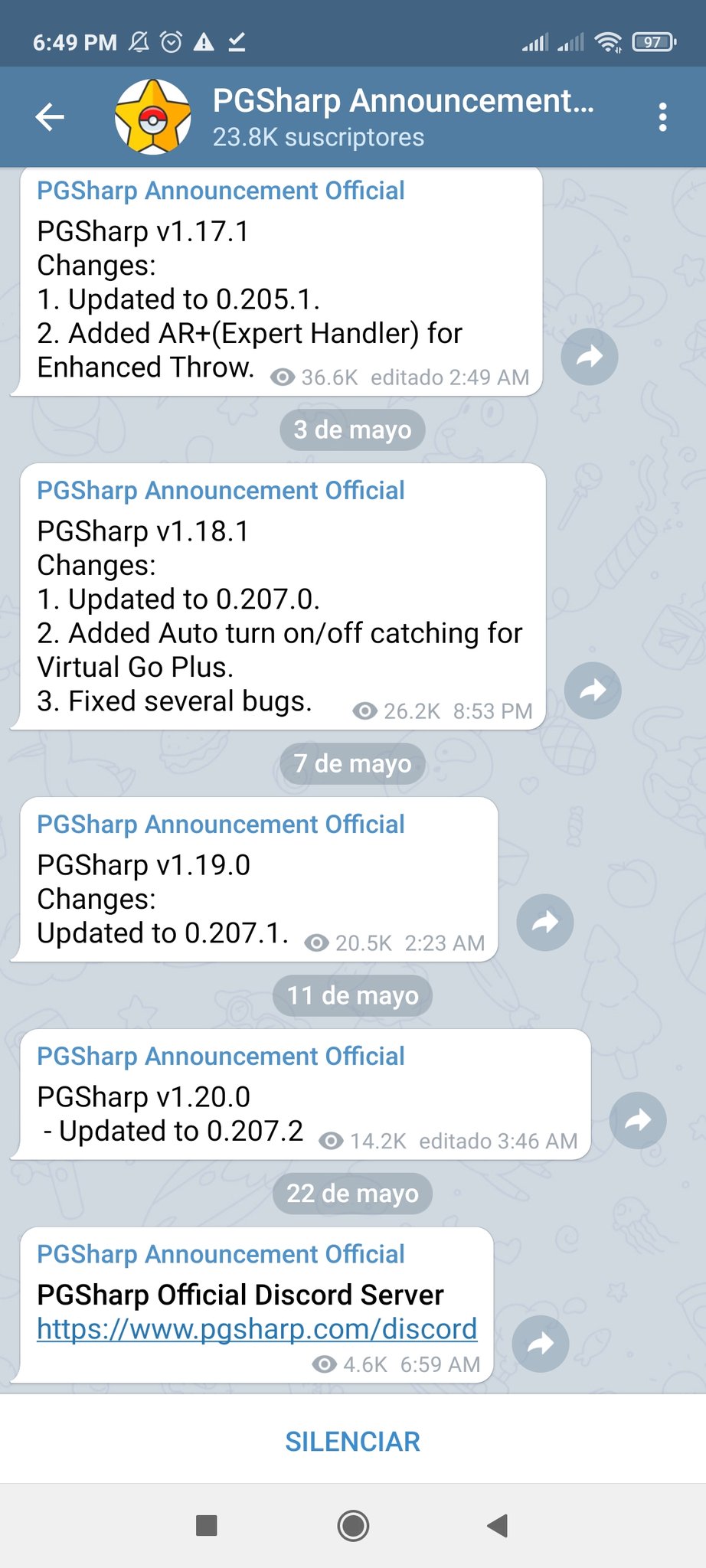 Engel Go Pgsharp Official Discord Server T Co I8bfnog0xf T Co Tqip84kvzd Twitter