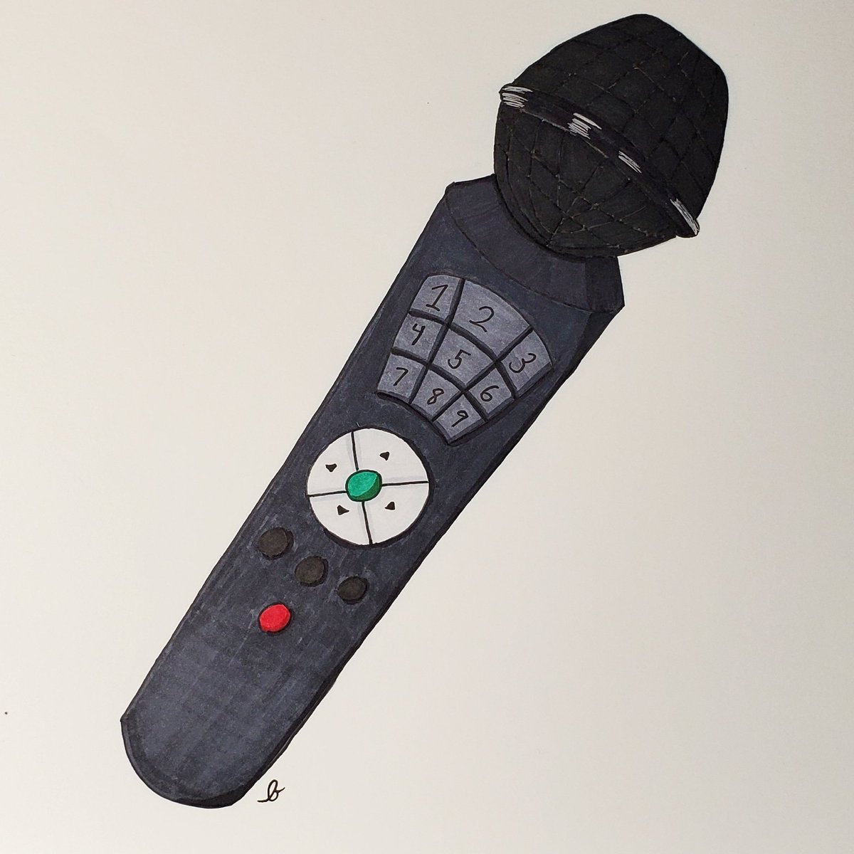 bunlibunni's tweet image. #Maysia Prompt 18: Hobbies
~
This microphone with a remote control is called a Magic Mic (not the confused with the movie 🤣). It's used for karaoke and usually in every Filipino party, you'll find these by the TV. 🎤📺

#magicmic #karaoke #artwork #illustration #copic