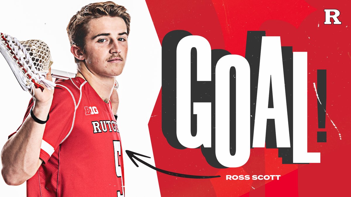 Out of the timeout, Ross Scott takes it to the rack and scores! 

#RUMLax and top-seed UNC tied at 3-3, with 4:30 left in the 2nd quarter