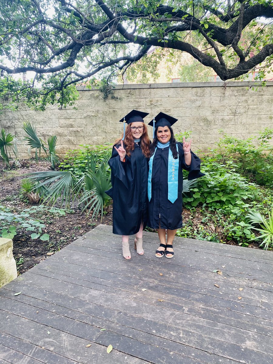 MsWilson___'s tweet photo. And thats a wrap on grad school! Shoutout to all the people who made this possible by covering my class at dismissal, making food, bringing coffee, checking in and cheering me on—this was a community effort and you will never know how grateful I am for each of you! 🎓🤘🏼❤️ https://t.co/2Ipru2CtBE