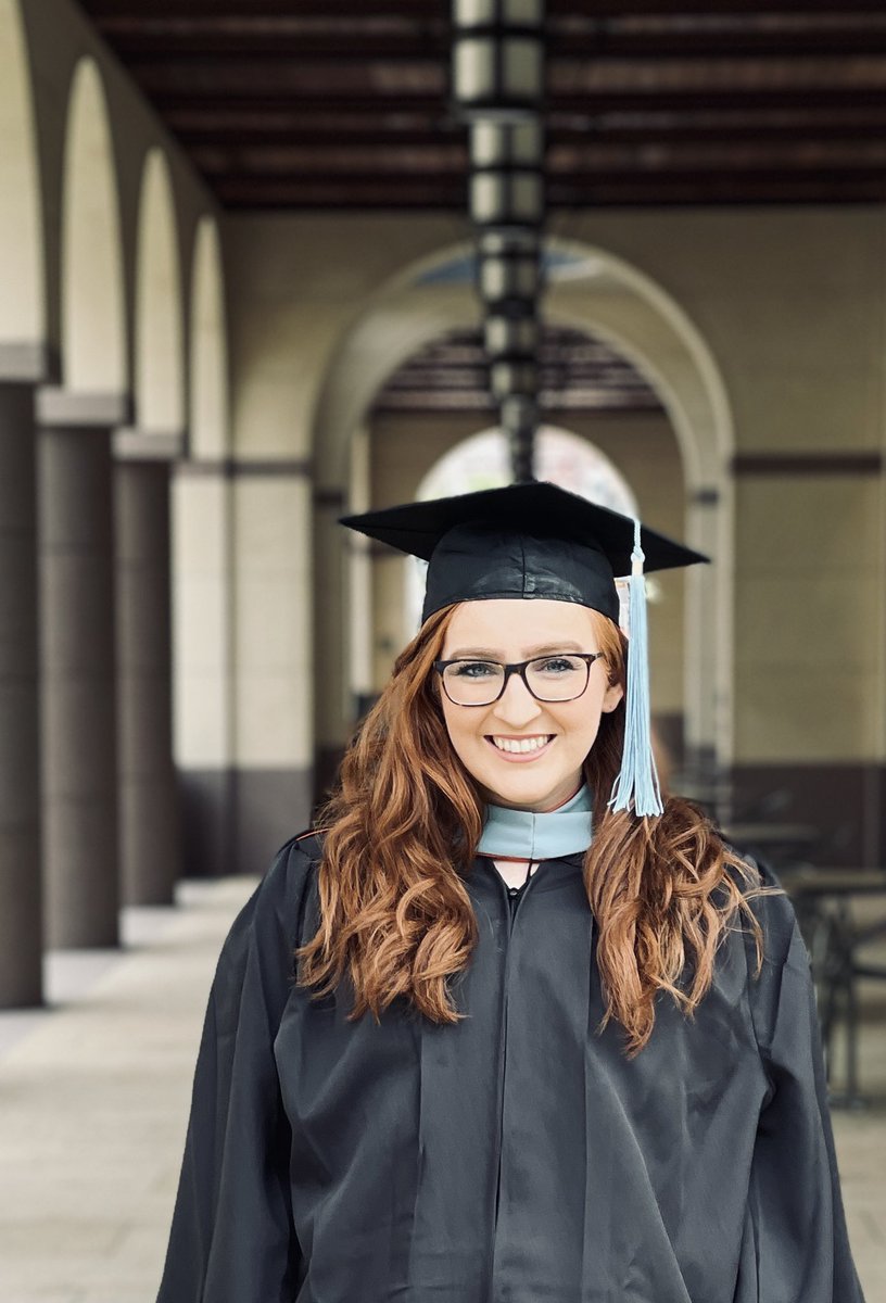 MsWilson___'s tweet photo. And thats a wrap on grad school! Shoutout to all the people who made this possible by covering my class at dismissal, making food, bringing coffee, checking in and cheering me on—this was a community effort and you will never know how grateful I am for each of you! 🎓🤘🏼❤️ https://t.co/2Ipru2CtBE