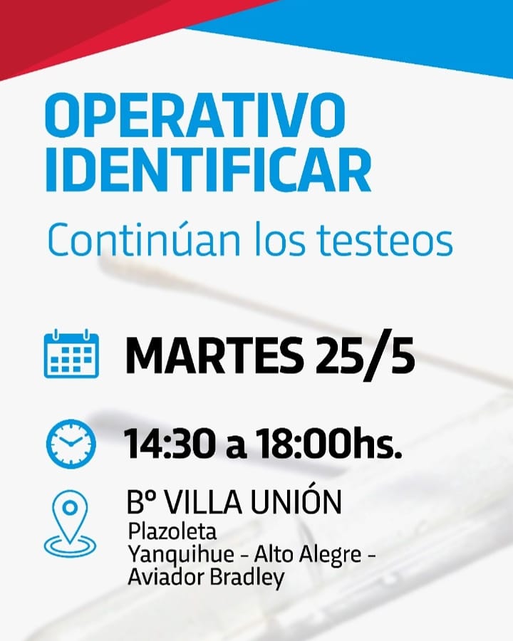 TomRamalloOk's tweet photo. El gobierno de Córdoba sigue cerca de sus vecinos🏘️, acá la info de dónde y cuando se realizarán operativos de testeos. En nuestra querida Seccional 11 será en el barrio de Villa Unión.
#EntreTodos le vamos a ganar a la pandemia💪🏻 https://t.co/ubHUvc7TsW