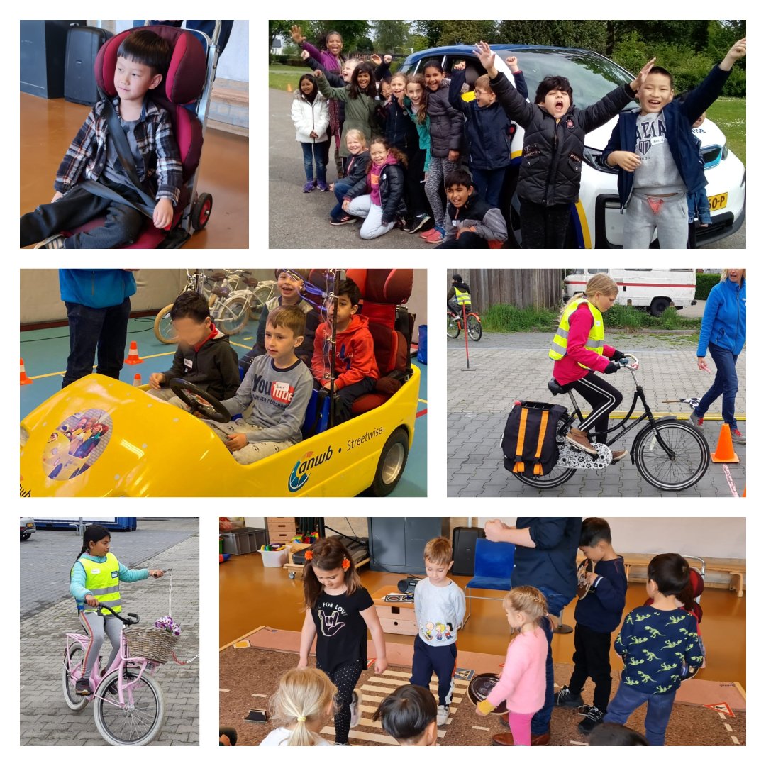 To promote #roadsafety, IST primary students participated in the practical lessons of the #Streewise programme offered by the municipality of #Enschede and the #ANWB. The students had a fun and informative morning! #internationaleducation #enschedefietsstad #twente