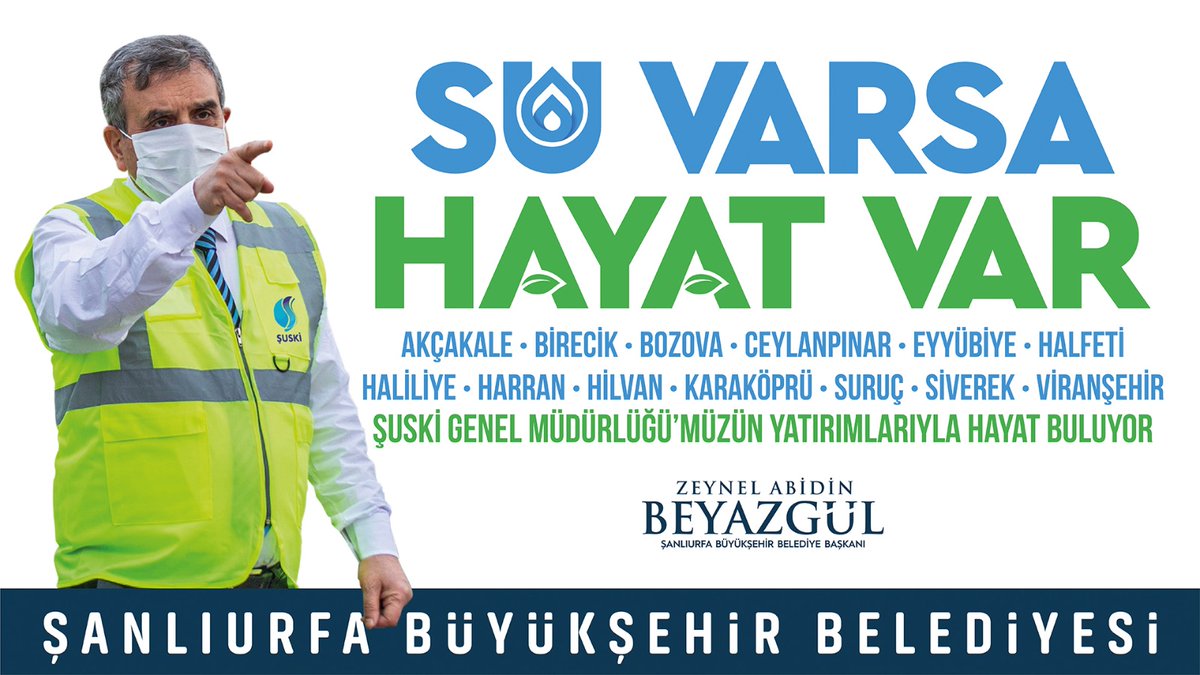 <a href="/zabeyazgul/">Zeynel Abidin BEYAZGÜL</a> sayın başkan biz hayat bulamiyoruz yine yaz geldi yine yeterli su yok yine köylerden su dileniyoruz köy halkı olarak mağduruz. Yorum istemiyoruz direk çözüm istiyoruz şanlıurfa metropoldan ibaret değildir kırsal mahallerden yaşayan insanlarda da var