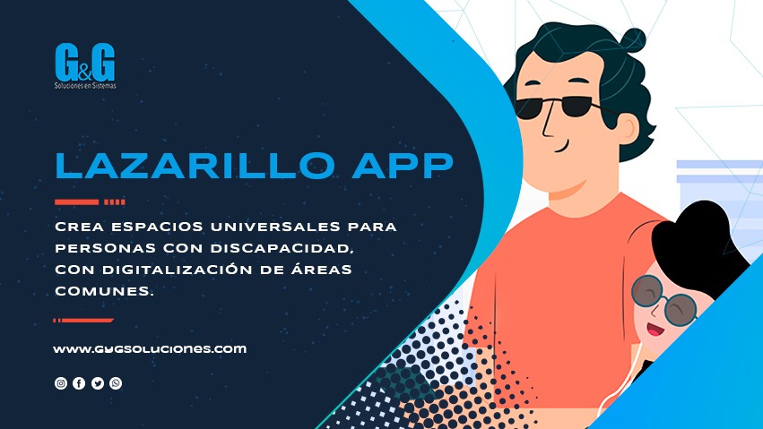 gyg_soluciones's tweet photo. Caminos virtuales en los que personas con discapacidad visual escuchan instrucciones y tienen guía para caminar libremente, en estos espacios digitalizados. DESCÚBRELO
Webimar 𝐋𝐀𝐙𝐀𝐑𝐈𝐋𝐋𝐎 𝐀𝐏𝐏
Regístrate aquí👉 https://t.co/rHqHuwe72a
#FelizSabado #LazarilloApp https://t.co/nDQpl0Qe6M
