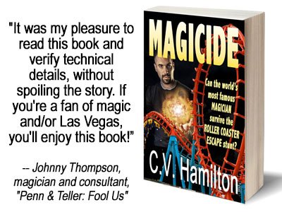 AnAdventuress's tweet photo. Las Vegas Metro detective Cheri Raymer will face the most devastating personal threat in her career when her teen-aged son, fascinated by magic, becomes the protégé of a suspected killer. https://t.co/S4UAT1TTxG #magic #LasVegas #mystery #suspense #amreading https://t.co/l0ZzaIIOgI