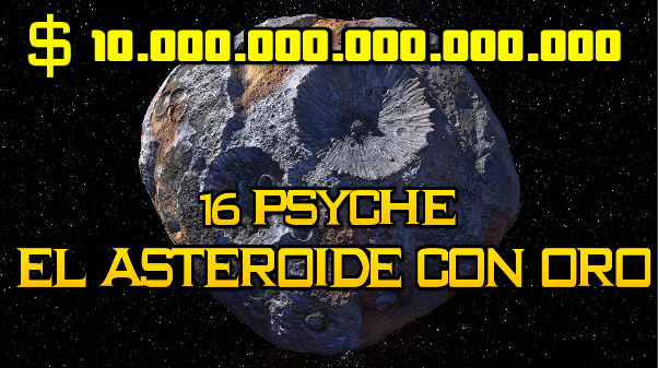 ANONYMOUSESPAA4's tweet photo. 16 PSYCHE | EL ASTEROIDE CON ORO VALORADO EN CERCA DE 10.000 QUINTILLONE... https://t.co/MNx0Eaobgh a través de @YouTube https://t.co/qhVvxh1OL6