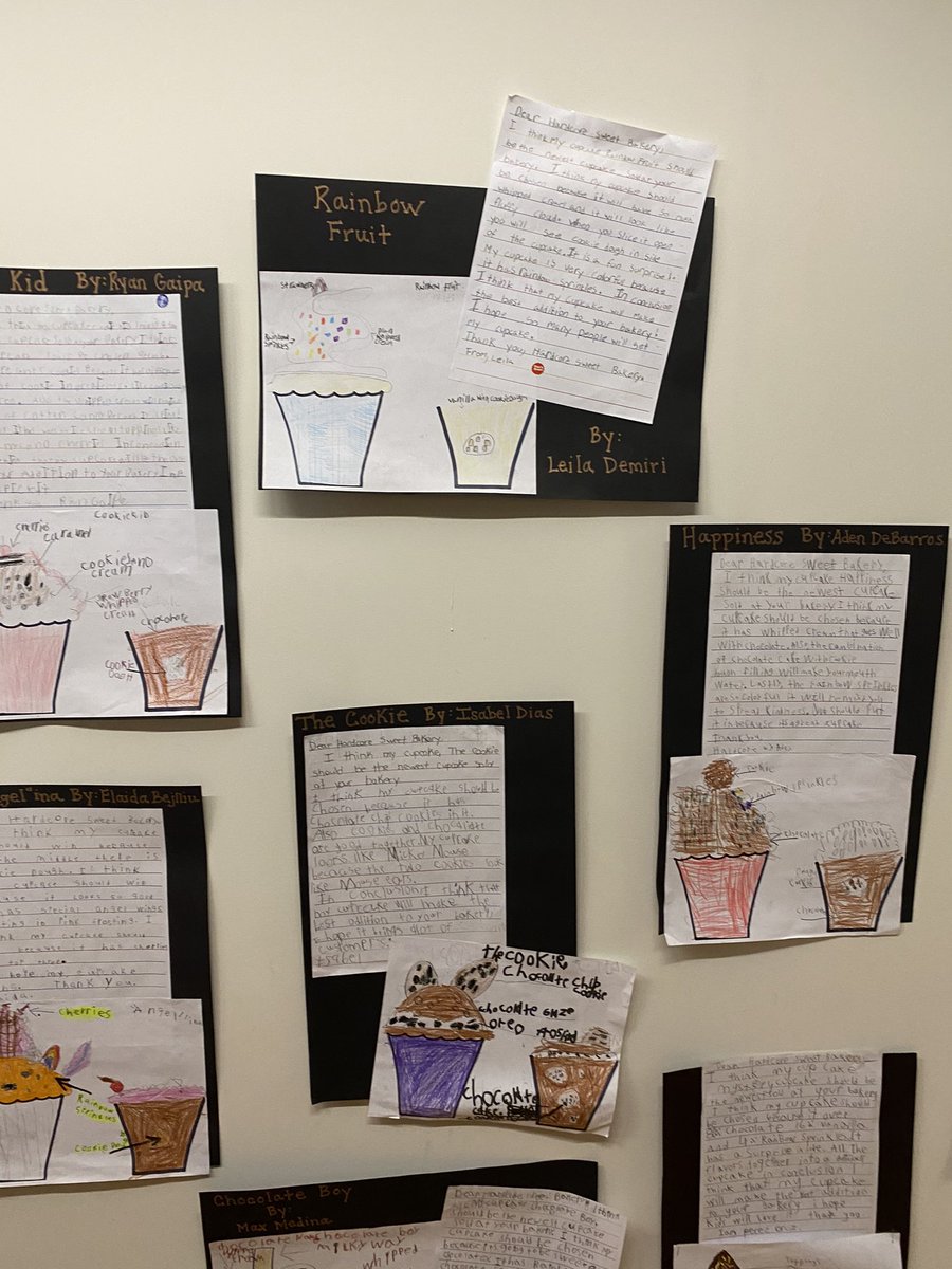 JTPSMeka's tweet photo. Amazing 2nd graders!!!! Who won JTPS Cupcake Wars? THANK YOU @HardcoreSweetCT for fostering creativity in kids!!!!!
#WatertownLearns https://t.co/GQedjhVbZI