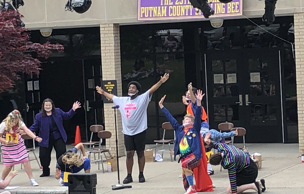 Great weather for a matinee!  Great job by Central Stage on the 25th Annual Putnam County Spelling Bee.