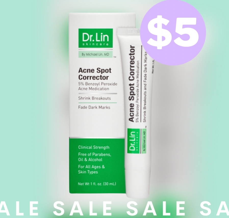 DrLin_MD's tweet photo. FOLLOWER FLASH SALE 🚨 Don't miss out on the chance to try our award-winning Spot Corrector for $5 (use code: ZIT5)

https://t.co/TXlyaei8l0 https://t.co/oqf5GK2ooT