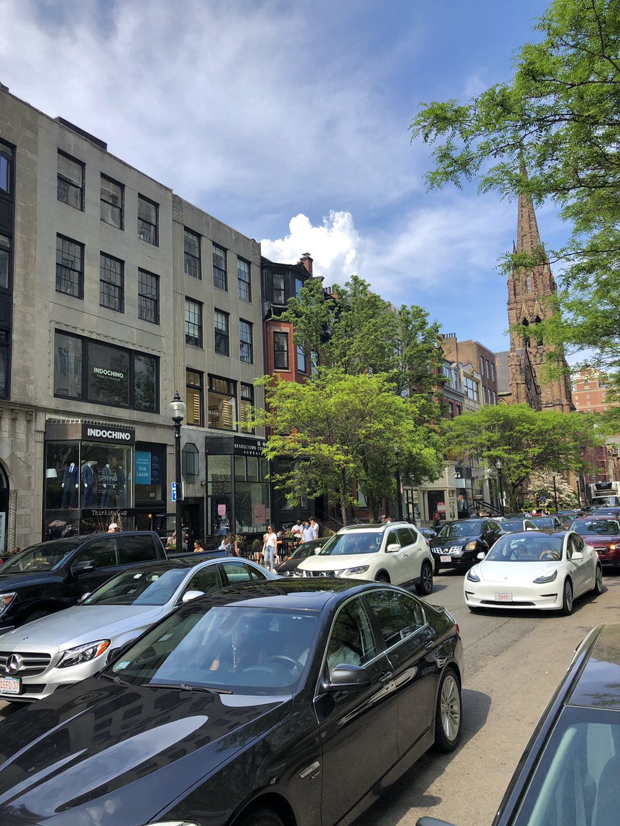 “Ask a Dutch person why they cycle so much, and they’ll shrug: “It’s just in our culture.” 

Ask an American why they drive so much, and they’ll do the same.

First we shape our streets; then our streets shape us.”

📍Utrecht (📸 <a href="/modacitylife/">Melissa & Chris Bruntlett</a>) &amp; Boston