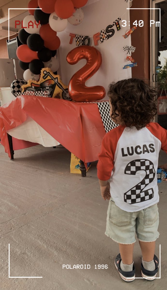 Baby boy turns 2 today.