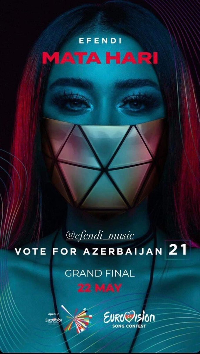 AnakhanimR's tweet photo. Vote for #21 🤍
#Eurovision #Eurovision2021 #votefor21 #voteforAzerbaijan https://t.co/Yq9DiVCQZb