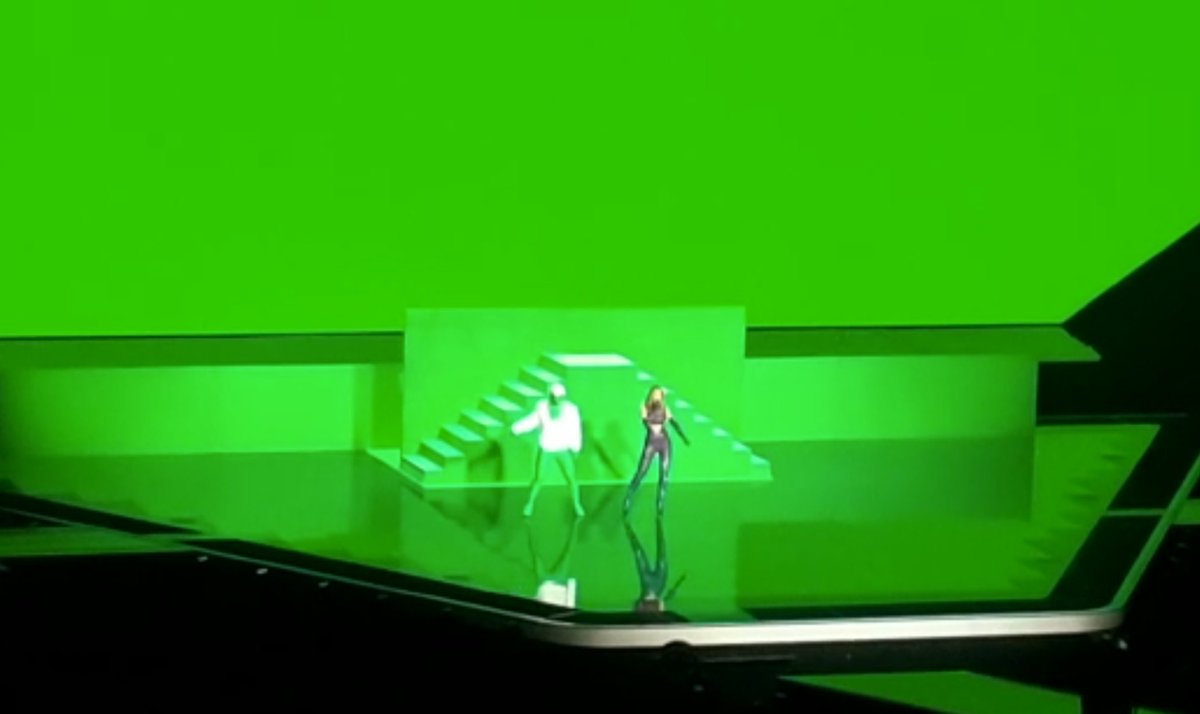 So sieht #GRE dann Live aus. nicht so geil wie im Stream... 
#Eurovision 
#dddesc