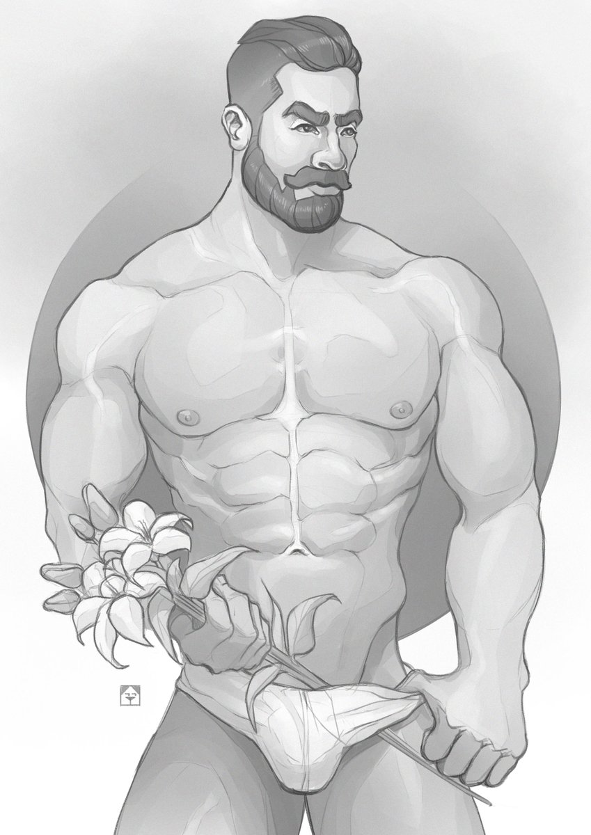 pawvanill's tweet photo. lilies

#Illustration #man #gay #gayart #gaypics #beardedman #muscles #bara #male #hunk #beardedhunk #strongeman #sexy #flowers #lilies https://t.co/uZivSGxQGu