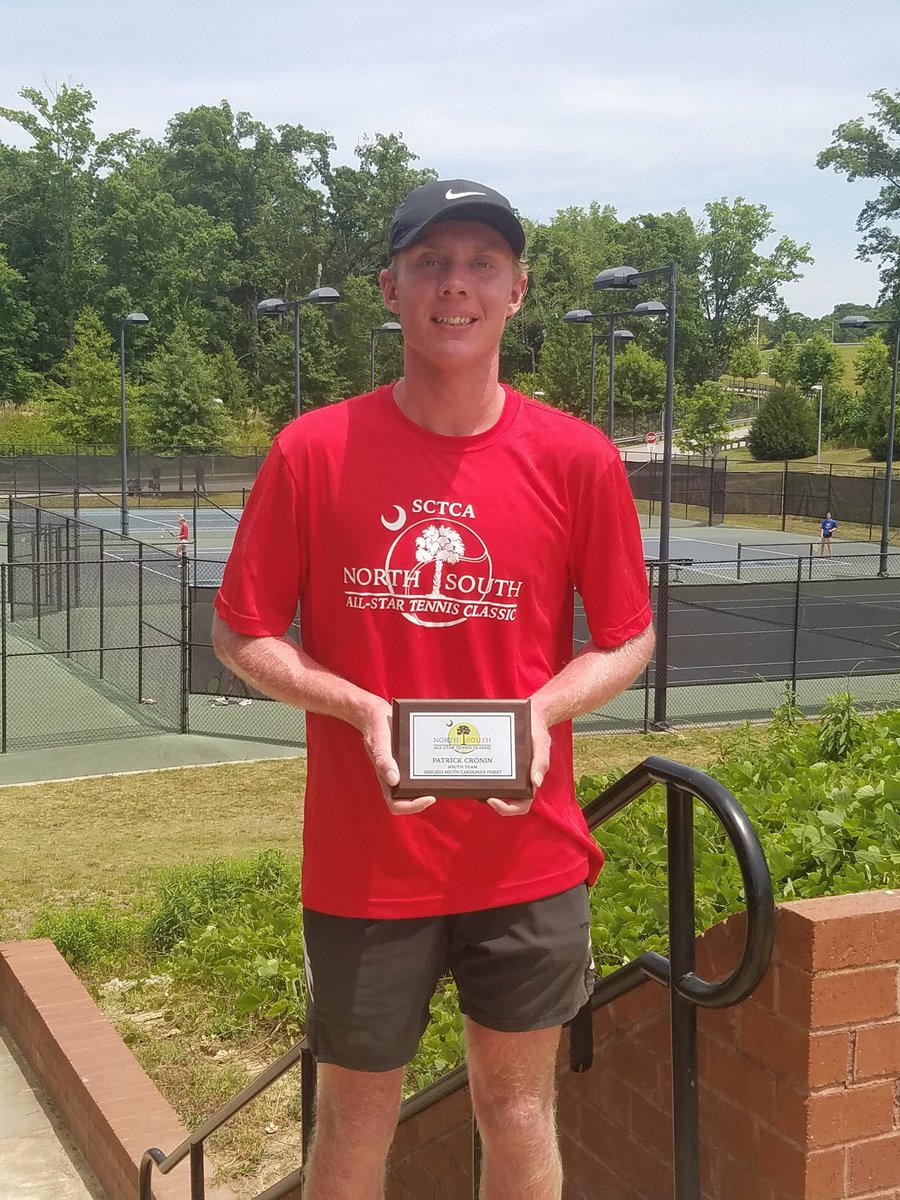Patrick Cronin competed in the North/South All Star Tennis Classic today. Thanks to the SCTCA for putting on a great event.
 <a href="/LHSWildcatsLex1/">Lexington High School</a> <a href="/coachwoolbright/">Perry Woolbright</a> <a href="/LHS_WILDCATS/">Lexington HS Wildcat Athletics</a>