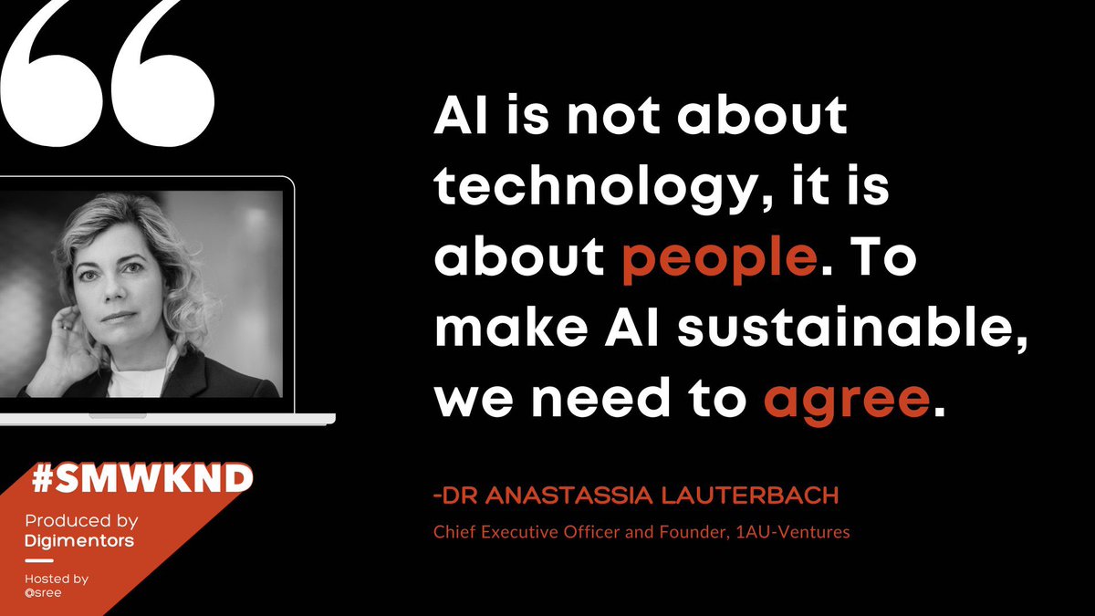 .<a href="/DrALauterbach/">A. Lauterbach</a>,  CEO and founder of <a href="/1AUVentures/">1AU-Ventures</a> in conversation with <a href="/fuzheado/">Andrew Lih</a> about Artificial Intelligence 

#SMWKND