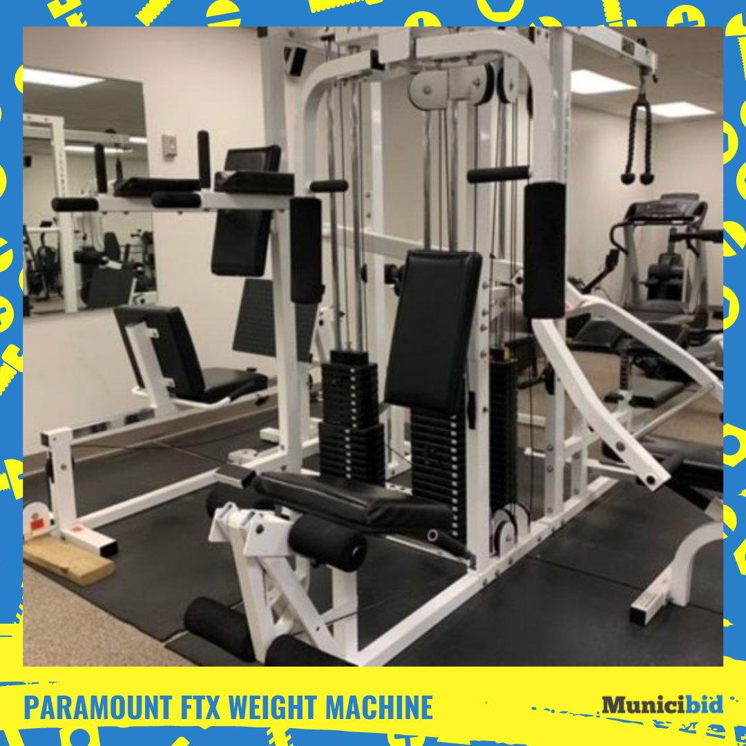 municibid's tweet image. Get in shape with this Paramount FTX weight machine: bit.ly/3wnJc9W

#paramount #weightmachine #muscle #abs #fitness #getinshape #workout #getfit #fit #gym #training #healthylifestyle #health #gymmotivation #exercise #fitnessmotivation
