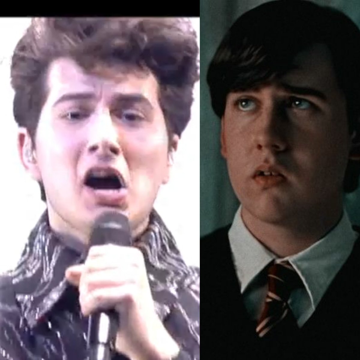 Vergeef mijn screenshot skills. Maar douze points voor Neville! #Eurovision