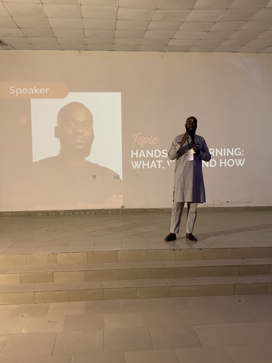CyberWura's tweet photo. I had a great time today at the #MinnaCyberMeetUp Thank you to the @DiaryOfHackers team and Dept of Cybersecurity FUTMinna for inviting me. This was a truly rewarding experience and I hope all present were truly inspired. Now that the talk is done, TAKE ACTION!!! https://t.co/oGMciY4X6K
