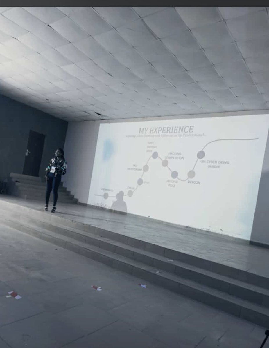 CyberWura's tweet photo. I had a great time today at the #MinnaCyberMeetUp Thank you to the @DiaryOfHackers team and Dept of Cybersecurity FUTMinna for inviting me. This was a truly rewarding experience and I hope all present were truly inspired. Now that the talk is done, TAKE ACTION!!! https://t.co/oGMciY4X6K