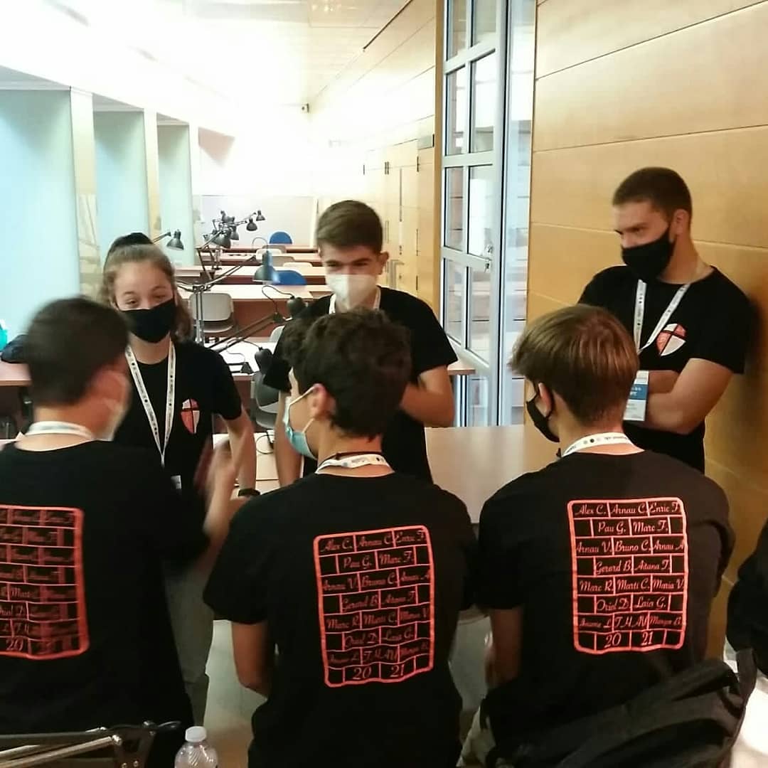 thaubarcelona's tweet image. Molt bona feina de l&apos;equip BCPT de #l&apos;EscolaThau durant el torneig #Fll2021 @laSalleBCN. Els podem felicitar!!