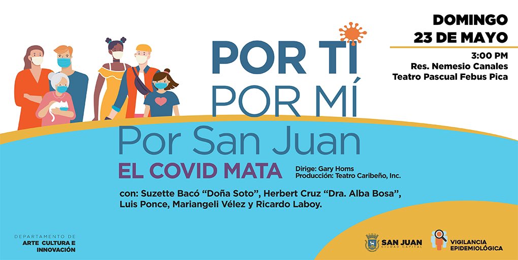 San Juan, Ciudad Capital (@sjciudadcapital) on Twitter photo ¡Teatro en San Juan! Mañana en el residencial Nemesio Canales. ¡Ven y disfruta! #SanJuan #CiudadCapitalPR <a href="/SuzetteBaco/">Suzette Bacó</a> <a href="/Herbertcomedy/">Herbert Cruz</a> <a href="/AntonioPR/">Antonio Morales</a> <a href="/Miguel_Romero_/">Miguel Romero</a> <a href="/mgonzalezsj/">Maritere González</a> ¡Teatro en San Juan! Mañana en el residencial Nemesio Canales. ¡Ven y disfruta! #SanJuan #CiudadCapitalPR <a href="/SuzetteBaco/">Suzette Bacó</a> <a href="/Herbertcomedy/">Herbert Cruz</a> <a href="/AntonioPR/">Antonio Morales</a> <a href="/Miguel_Romero_/">Miguel Romero</a> <a href="/mgonzalezsj/">Maritere González</a>