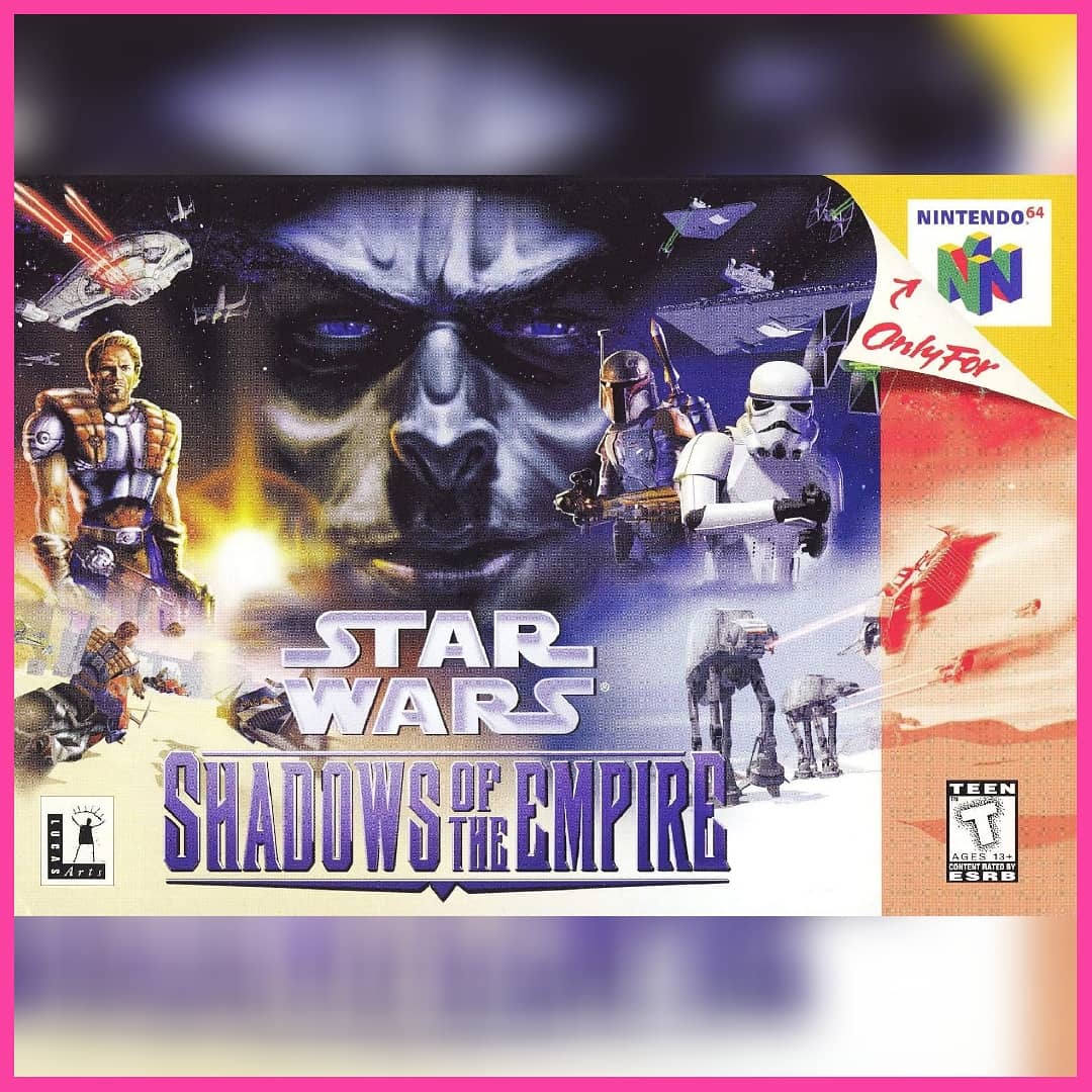 Back_2D_Basics's tweet photo. A perfect Saturday afternoon for Shadows of the Empire.

#StayNostalgic 
#Back2DBasics | #B2DB 
#N64 #StarWars #DashRendar https://t.co/ENPTplDRfO