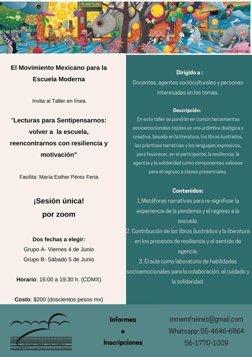 auramtzd's tweet photo. @MMEMFreinet
#RegresoAClases #resiliencia #motivación #MMEM 

https://t.co/l7t0vGKf6R https://t.co/PpDAbxLjt2 https://t.co/9x3EULtJEj