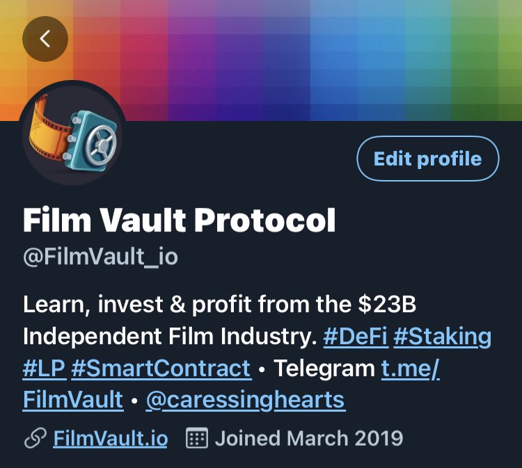 0xwaya's tweet photo. Are you in the film industry ? Screenplay writer? 
having trouble finding funding for your next Indy film? 

Blockchain technology is the answer my friend ... check out the smart contract that will disrupt the film industry ! 

#FilmVault @FilmVault_io 

Limited supply! #crypto https://t.co/Wmp9qDNOkT