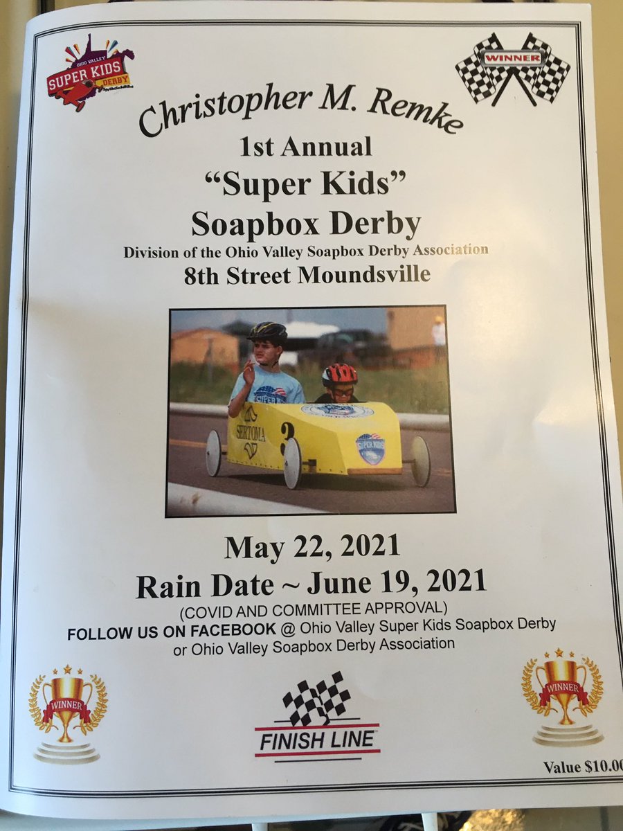 LogicalServices's tweet image. What an absolute honor it was today to emcee the first annual super kids soapbox derby in moundsville. To say my heart is full is an understatement