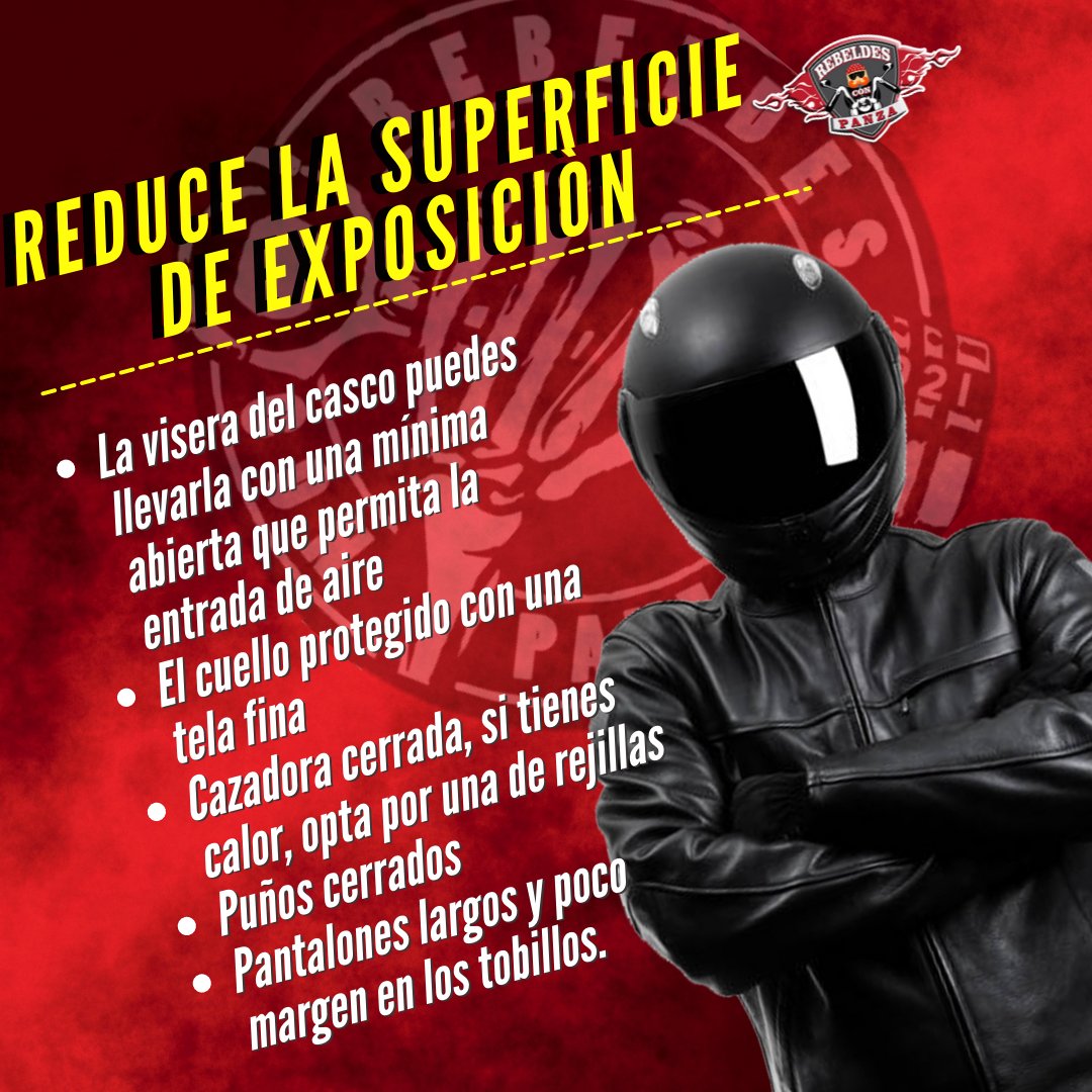 rebeldeconpanza's tweet photo. 🏍 Imagina que se cuele en el casco una araña, mosca, o abeja, ¿qué haces? La situación vista desde fuera puede ser tan cómica como trágica. 
🏍 ¡Rueda bien, rueda libre, rueda seguro!
🌐 Visìtanos en https://t.co/M13JV2h1Nv
#motociclismo #mayoaniversario #RebeldesConPanza https://t.co/KKuSR7v8Rs