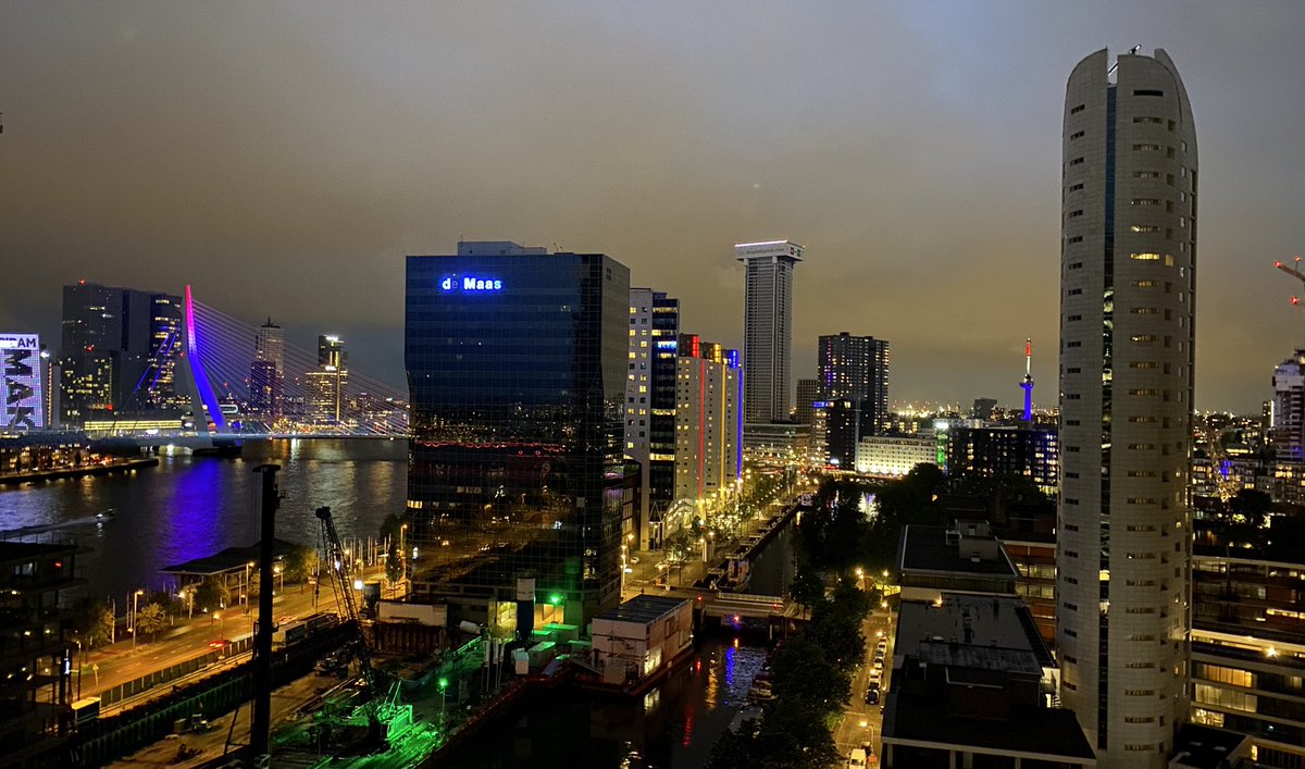 scheulderman75's tweet photo. Intussen #view #Eurovision2021 #RotterdamLive https://t.co/QwIfnqcBiI