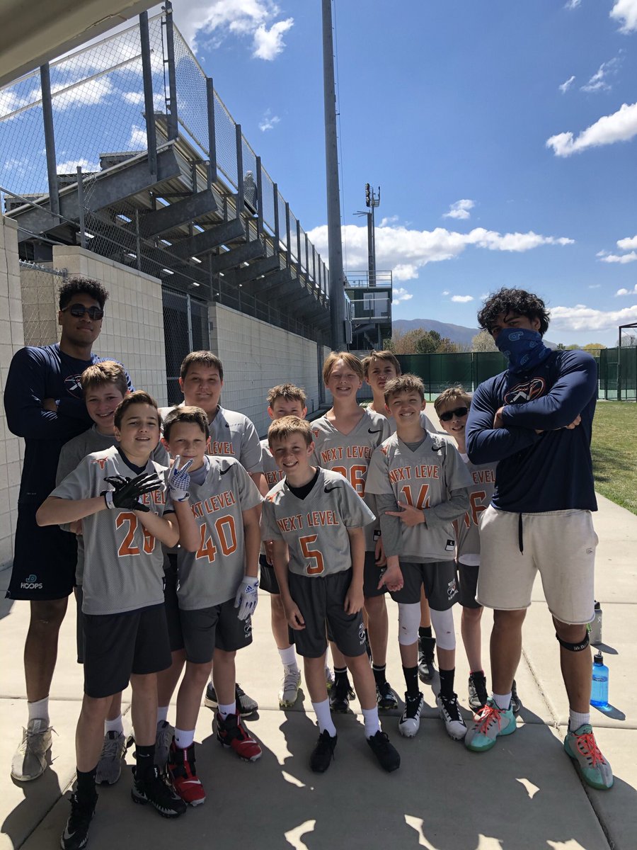 arapa_nelson's tweet photo. Can’t believe flag football is over, I really had such a great time with these kids, great players can’t wait to see them compete at the next level. Thank you @CoachLopina @NextUtah for the event, and Shoutout to my defensive coordinator @HarevaaH https://t.co/FfvguVZlY1