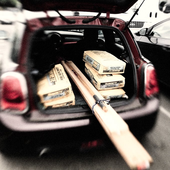 Grabbing supplies to pour the footer for the #BackyardTub #PorterBackyardTub https://t.co/SVBmjirhB8<a href="/tag/backyardtub"class="tags">#BackyardTub</a><a href="/tag/porterbackyardtub"class="tags"><span>#porterbackyardtub</span></a>