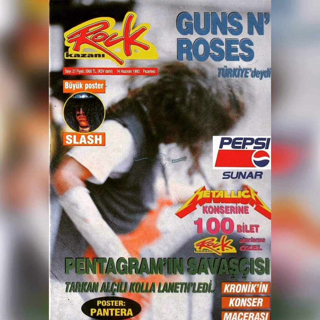 Pentagramzrkbl's tweet photo. 22 Mayıs 1993 Laneth Dergisi 2 Yaşında Konseri, Harbiye Açıkhava 🤟🍻
#kronik #nekropsi #cultus #laneth @caglantekil https://t.co/o33jqWz7X8