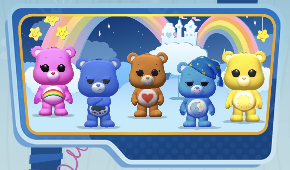 Bent_SWPopLover's tweet photo. I remain @carebears complete in @OriginalFunko @funkopopblitz !!
Can’t wait to see more members of Care-a-Lot show up! ❤️🐻
#FunkoPopBlitz https://t.co/nwwmfsgW5E
