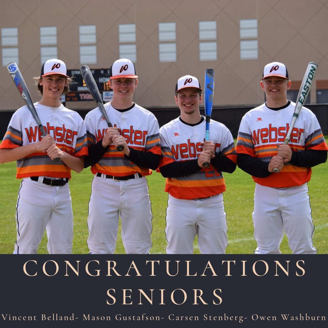 TigersWebster's tweet photo. Congratulations to our Senior baseball players as they graduate today! https://t.co/sxAwOTwDao