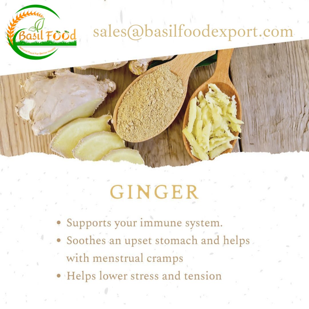#ginger Available...
BASIL FOOD Offer Premium #Quality of #gingerpowder
for More Information connect us..
basilfoodexport.com
sales@basilfoodexport.com

#IndianSpices #herbsforhealth #herbaltea #Spices #herbal #foodindustry #health #healthylifestyle #pharmaindustry