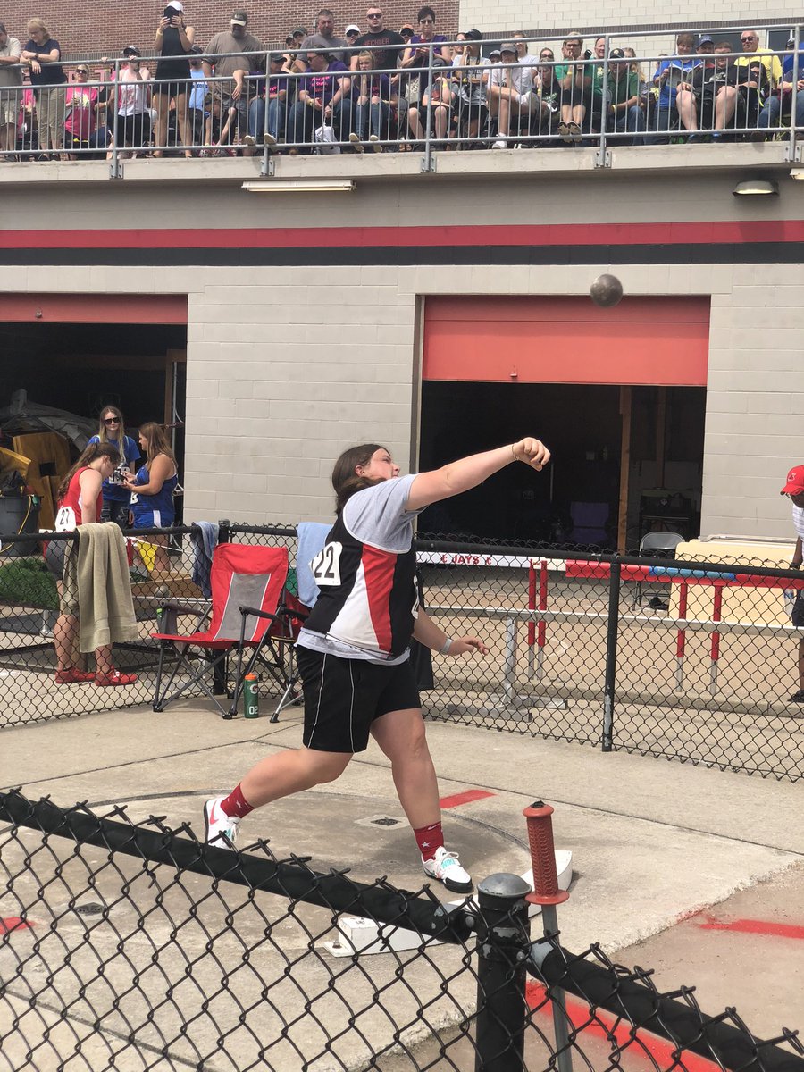 MSHSAAOrg's tweet image. Shot put can be for anyone!!