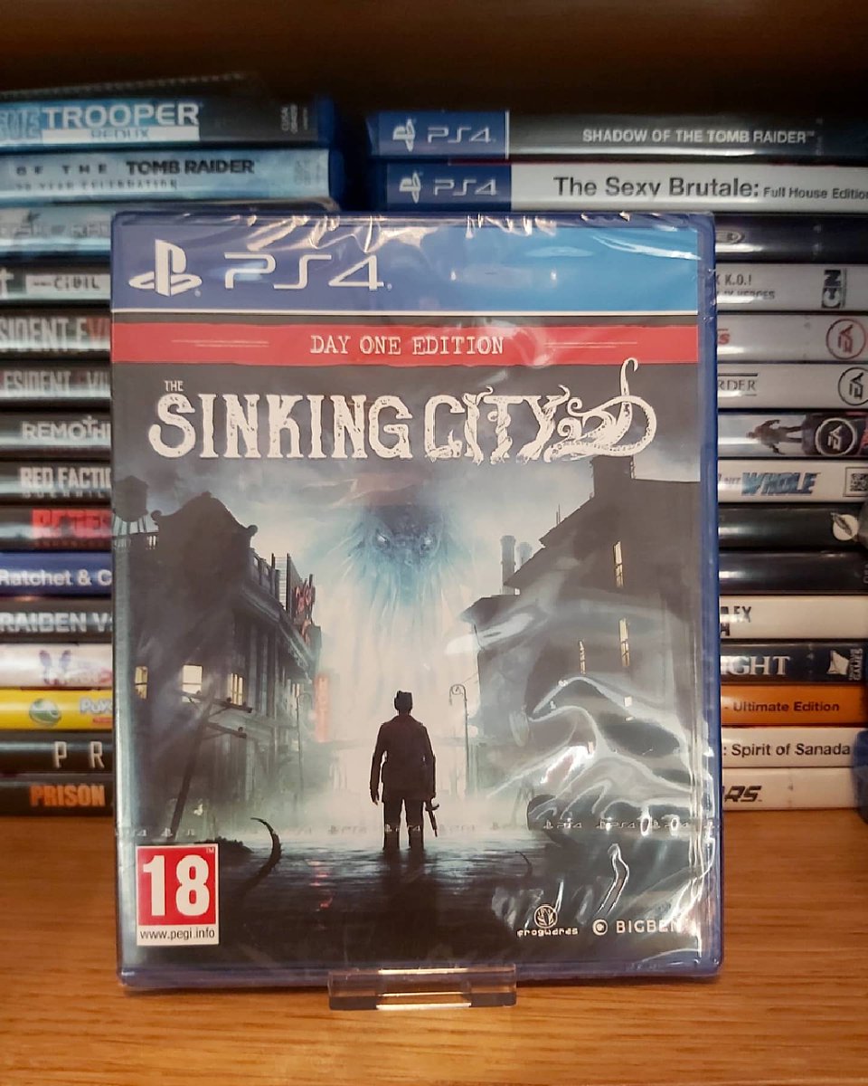 BDezimondo's tweet image. Today's #ps4 haul. It's The Sinking City on #ps4 (this is one that I haven't heard of before but it looks good) from GAME👍🎮 #ps4collection #ps4collector #ps4gamer #ps4games #physicalmedia