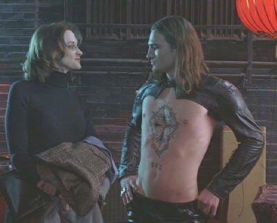 amyohconnor's tweet image. Italy chatting to France backstage. #Eurovision